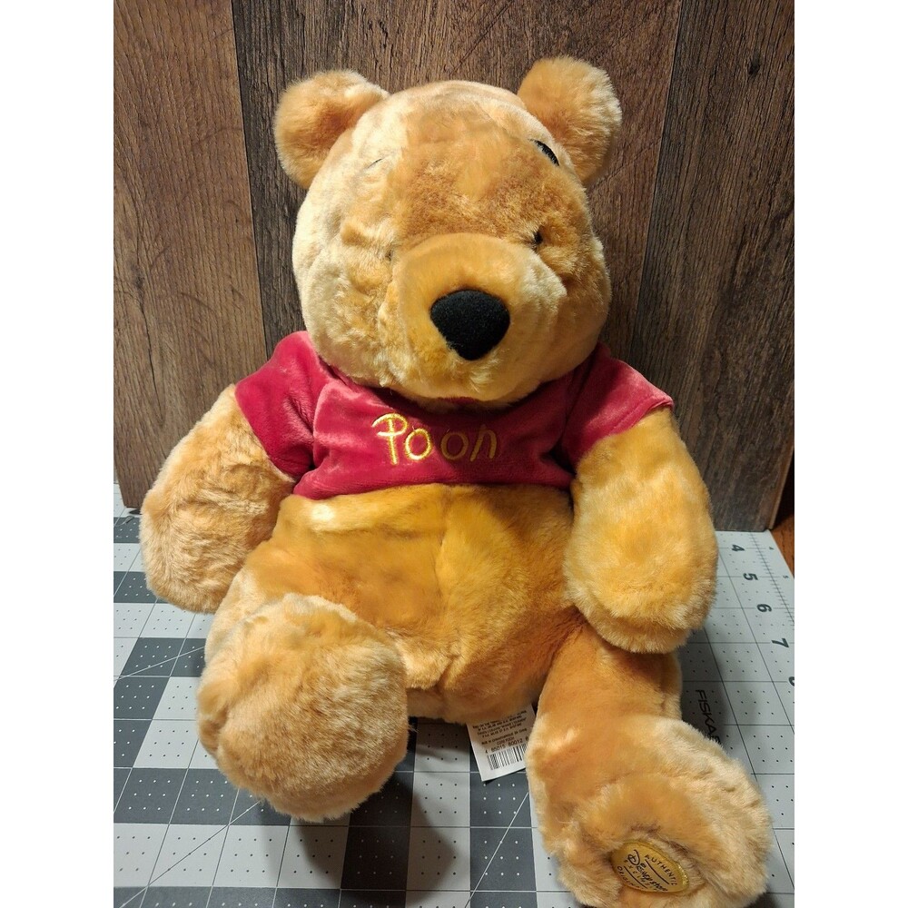 Authenic Disney Store Exclusive Winnie Pooh Plush Stuffed Animal Toy